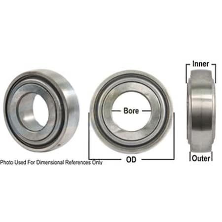 Aftermarket Disc Bearing Spherical, Round Bore, PreLube A-W208PPB7-I-AI